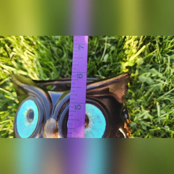 Hand Painted Decorative Owl - Picture 11 of 11